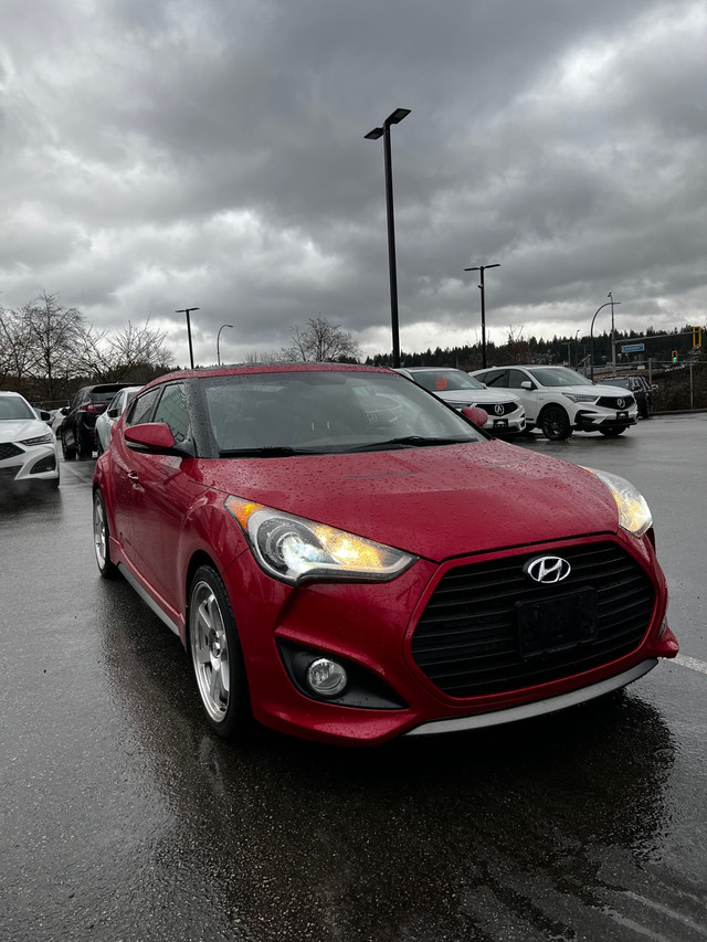 2014 Hyundai Veloster Turbo • Red • 1 Owner • Manual • $15,995 in Cars & Trucks in Burnaby/New Westminster