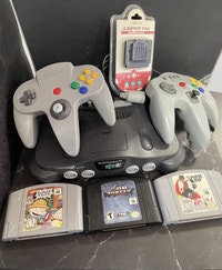 NINTENDO 64 BUNDLE W/3 GAMES/2 CONTROLLERS/ACC City of Toronto Toronto (GTA) Preview