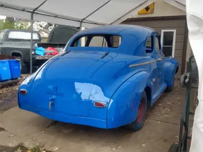 1941 Chevy coupe hot rod .. small block Chevy automatic trans on s10 frame .. runs and drives .. all...