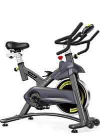 PASYOU Exercise Bike, Magnetic Resistance, Grey