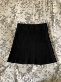 Zara black knit skirt - Medium
