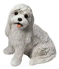 Maltese Sandicast® Sculptures - Mid Size, Snoozer, Peeper Sandi-, View more