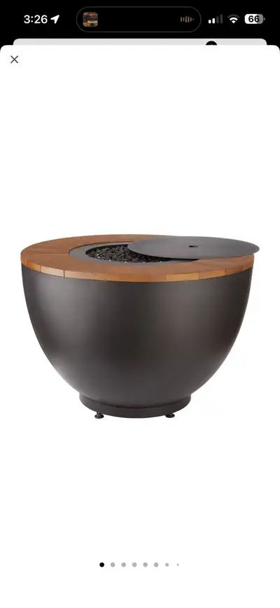 Vermont casting fire table, View more