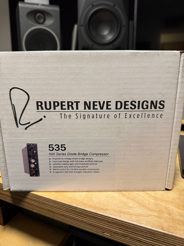 Rupert Neve 535 Diode Bridge Compressor  in Pro Audio & Recording Equipment in Edmonton - Image 2