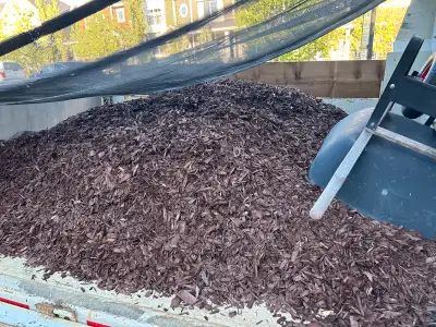 designer brown mulch , View more