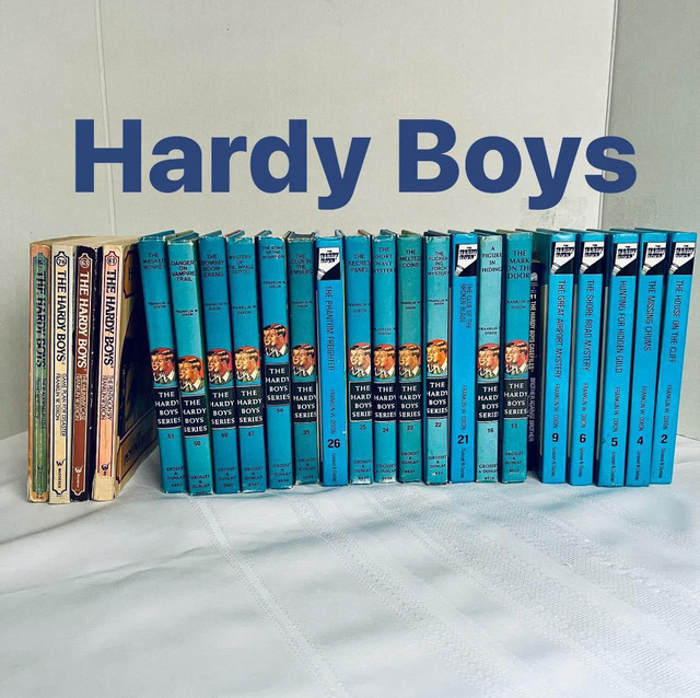 The Hardy Boys books - hardcover $5 each  in Fiction in Cambridge