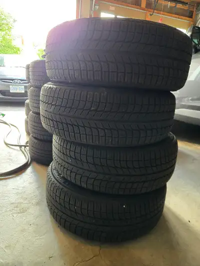 Tires with rims 5x100 Originally for Subaru Outback 2011. Get ready for winter with this set of four...