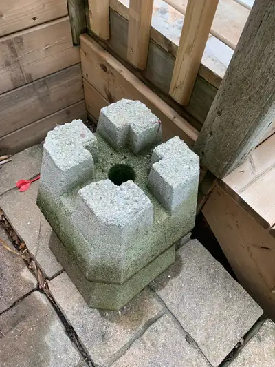 deck support blocks, View more