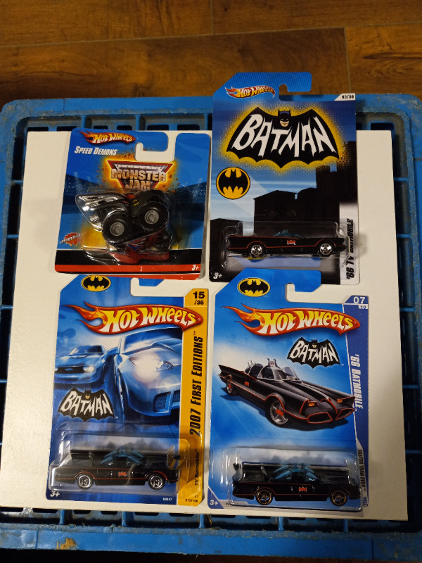 Hot Wheels Batman First ED,FTE Gold,Walmart,Demon Lot in Toys & Games in Trenton