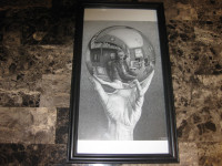 Hand with Reflecting Sphere Art
