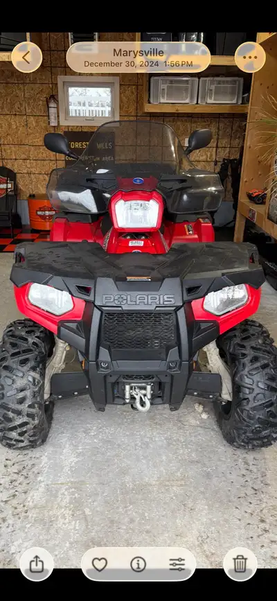 2020 Polaris sportsman 570 EFI 58 hrs on machine Roughly 900km Fresh oil change Polaris windscreen P...