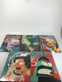 Sealed Lot of 5 Futurama Volumes DVD