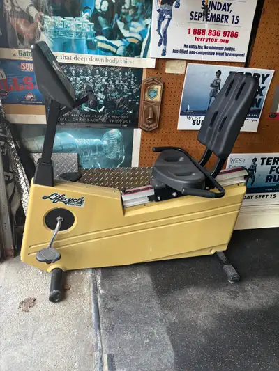 LIFECYCLE 5500R - recumbent exercise bike, View more