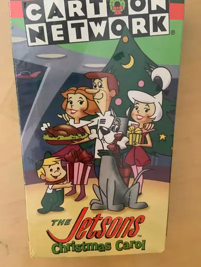 VHS New Cartoon Network The Jetsons Christmas Carol 1980s, View more