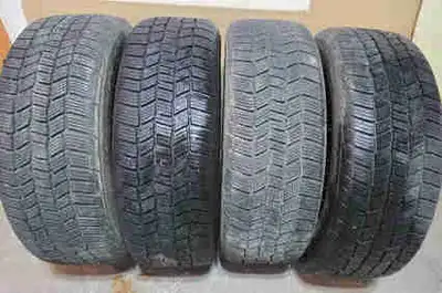 Set of 215/55R17 94V ALL WEATHER General Altimax 3G5 AW tires. - All weather tires (no need for wint...