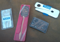 4 Tuco Promotional, Letter Opener, Buckle, Golf & Cutting Tool