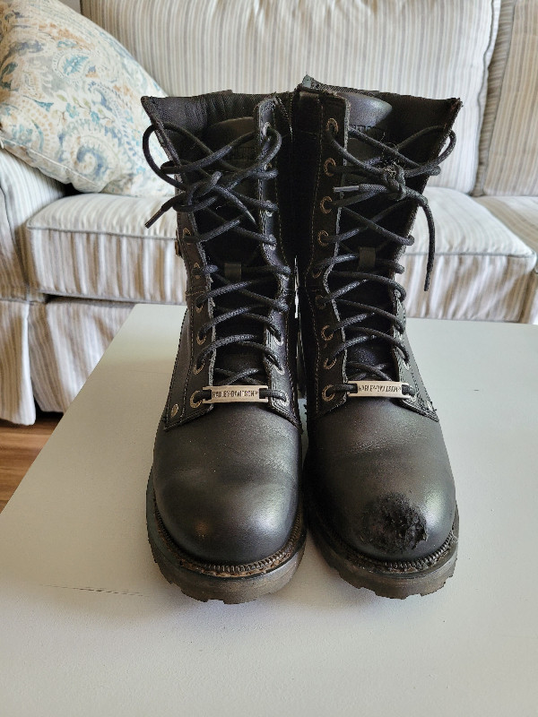 Leather Harley Davidson Boots - Women's Size 10 in Women's - Shoes in Kingston