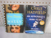 2 NEW BOOKS CHRIS HADFIELD AND WALLY LAMB
