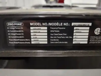 New 11500 watt gererator, 1000. Obo snowblower 250. Works great call or text 2507106241.