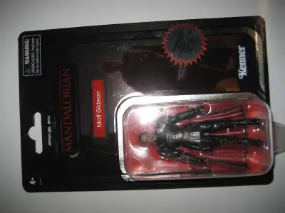 Star Wars The Mandalorian Carbonized Moff Gideon 3.75 Hasbro, View more
