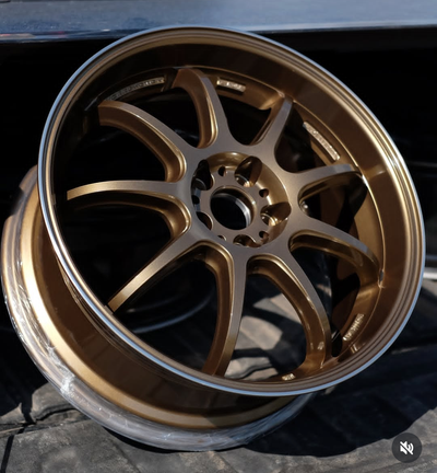 Work D9R authentic. 19x8.5 +45. Freshly powder coated in January. Hard to find 5x108 bolt pattern. F...