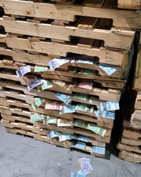 PALLET in stock DRY SKIDs for sale 48 x 40 or 43x43 INCH plastic