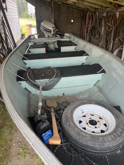 Great boat, doesn’t leak. Motor works good after first start of the year.