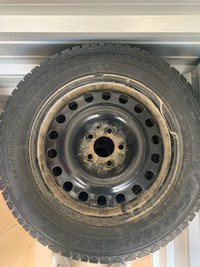 225 60 R17 winter tires w/rims