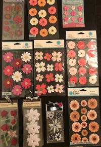 All Kinds Of Scrapbook Stickers & Embellishments