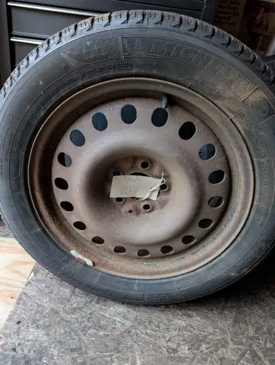4 winter tires on rims, came off a chevy impala, 225/55/17