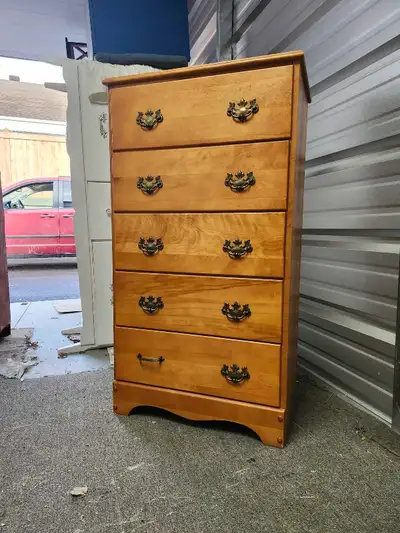 Wooden 5 drawers dresser , View more