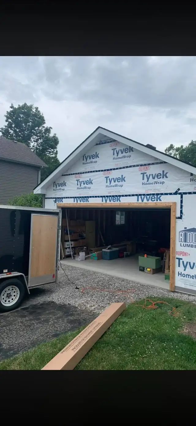 Garages . Shed’s.  Carport’s.  Hockey Rinks!!