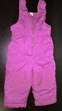 Girls Snow pants, size 18-24 months