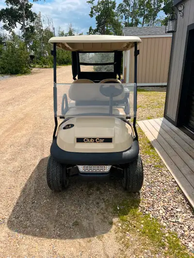 Club Car Precedent 2018 EFI gas Light kit Canopy Cooler Golf club cover New battery