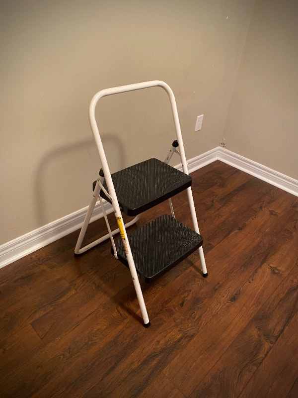 2Step Folding Steel Step Stool Ladder Ladders & Scaffolding