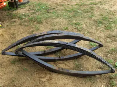 Horse Carriage Leaf Springs $100.00 ideal for horse carriage or wagons, trailers. Cash sale.