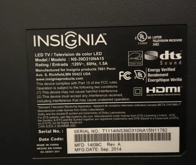 32” TV with Remote LED in TVs in Ottawa - Image 6