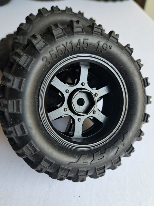 Steel Beadlock Wheels & KRT Tires Set for RC Crawler Upgrade! in Other in City of Toronto - Image 4