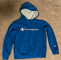 Child youth size medium champion hoodie sweatshirt