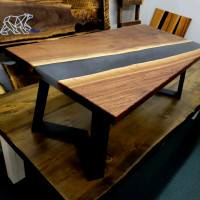 WOOD TABLES, DESKS, SHELFS, CHARCUTERIE ETC...  NEW INVETORY