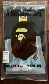 Brand New BAPE   Flame Milo On Big   Ape T-shirt