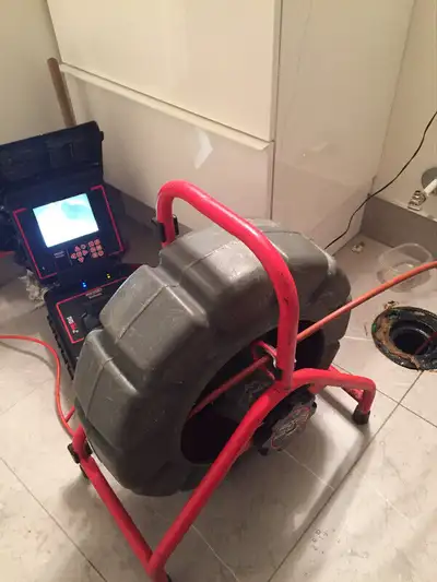 Drain camera inspection and locating. Drain snaking, View more