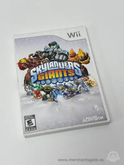 Nintendo Wii Skylanders Giants Video Game Disc with Case, View more