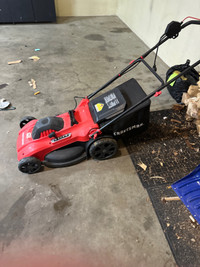 Lawn mower electric craftsman