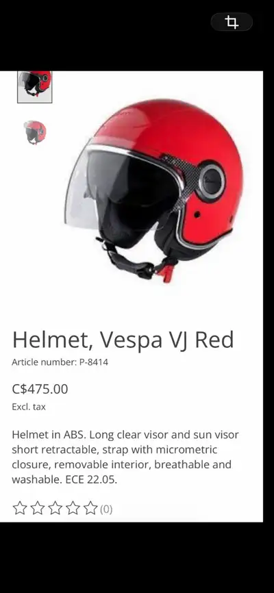 Vespa Helmet , View more