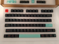 Metropolis PBT keycaps - cherry profile for mechanical keyboard