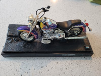 1998 hot wheels collectible Harley-davidson softail