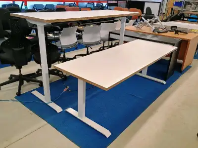 6' 8" (80") Wide Electric Sit / Stand Desk - 2 Available, View more