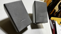 A pair of Samsung desktop speaker 