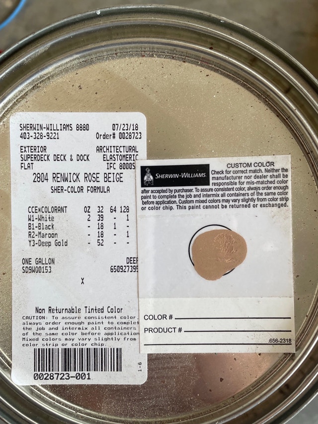 SUPERDECK Coating by Sherwin Williams Painting & Paint Supplies